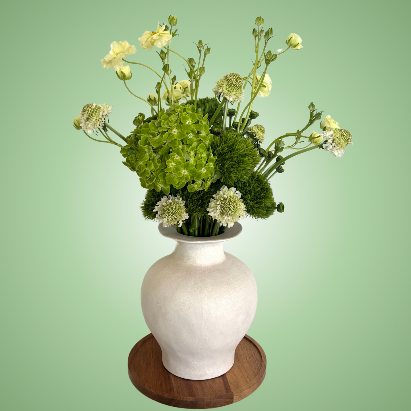Greenery Ranunculus