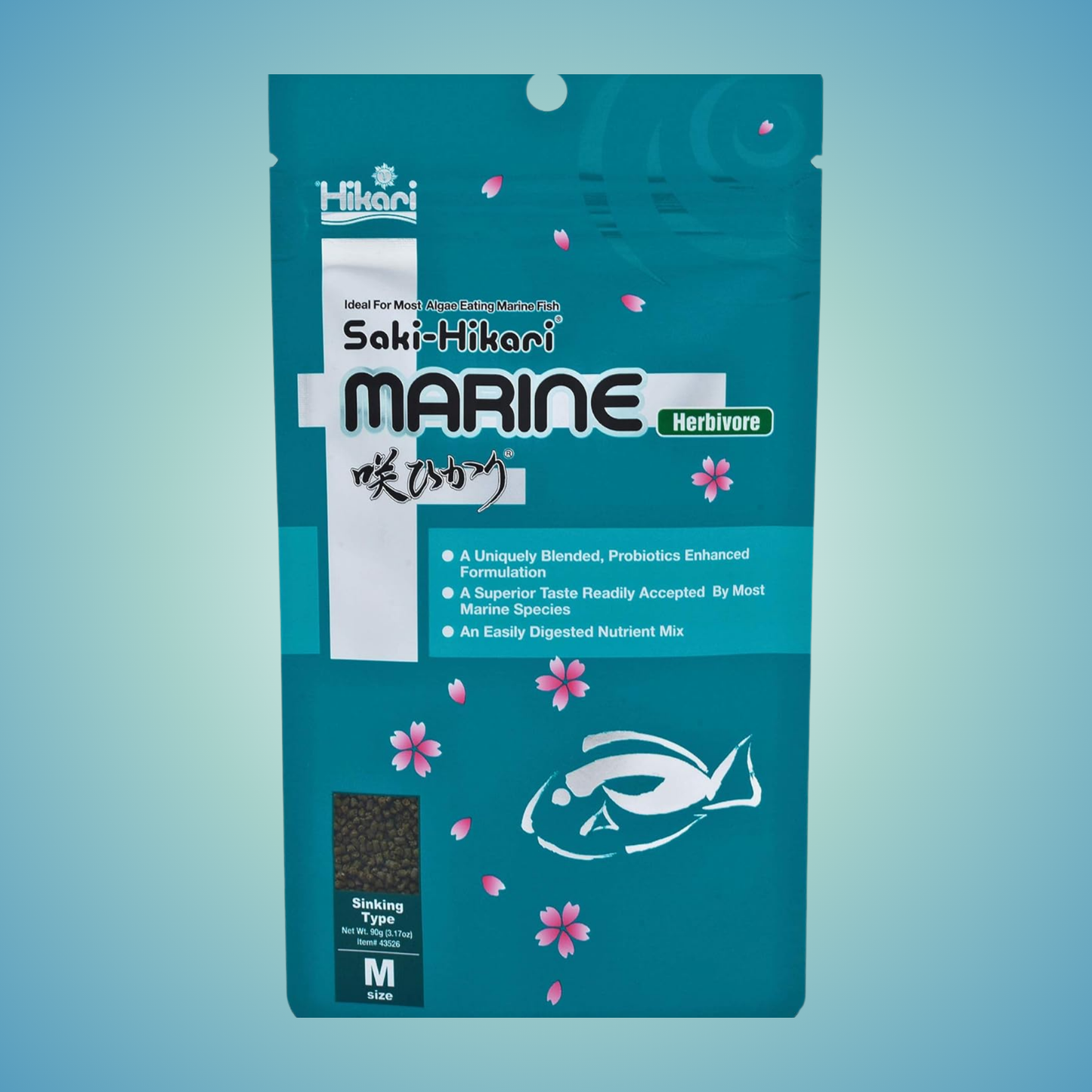 Saki Marine Herbivore Pellet Food
