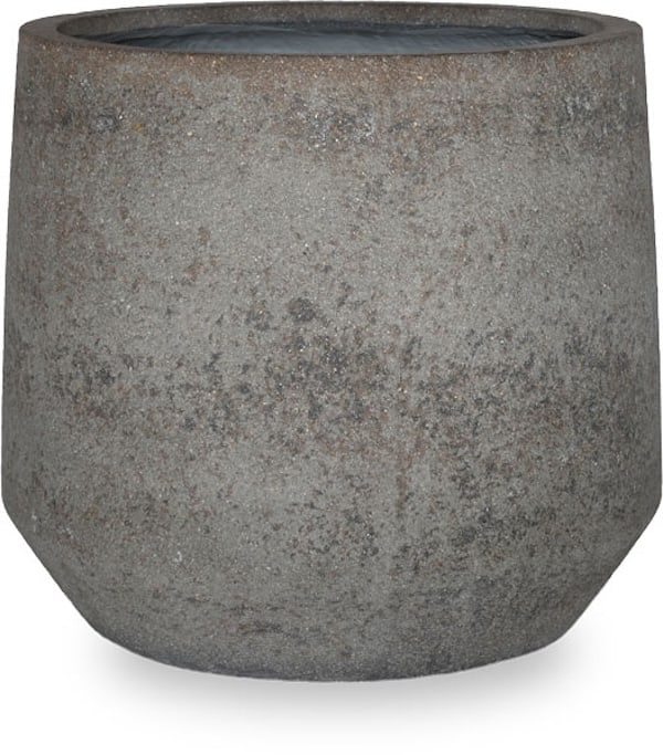 Areia gino planter, grey stone