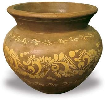 Barro floral planter