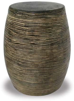 Barro garden stool planter with scratch