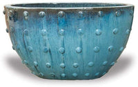 Barro oval pot with dots