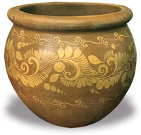 Barro pot floral planter