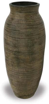 Barro tall vase with scratch