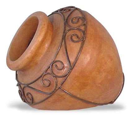 Barro welcome pot with iron