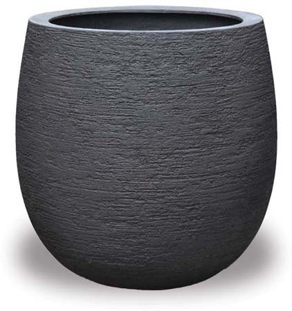 Brisa short planter, black