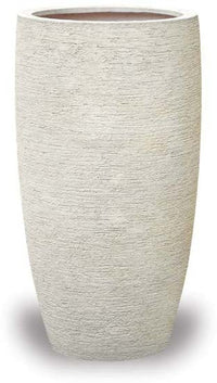 Brisa tall egg planter, cream