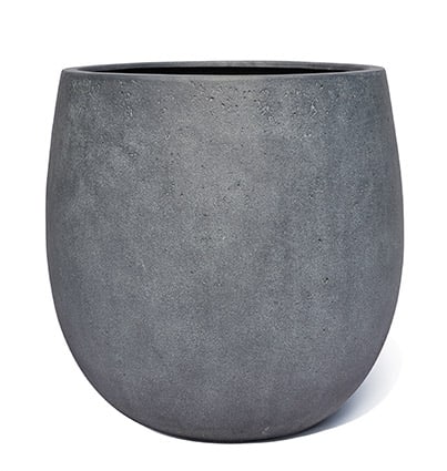 Brisa urban belly planter, grey