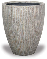 Caliza bark texture belly pot