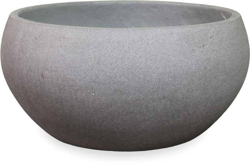 Caliza grey lona planter, grey