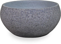 Caliza grey lona planter, grey
