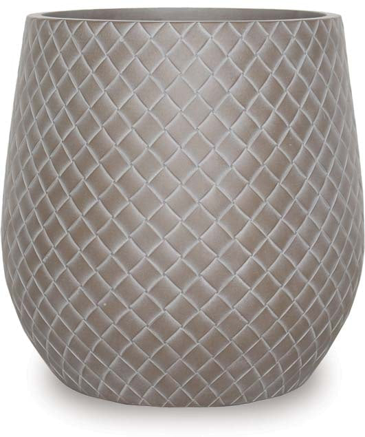 Cedro belly planter, taupe