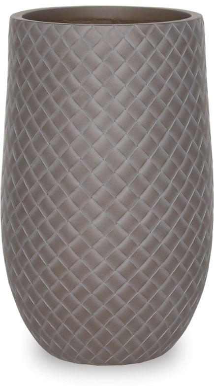 Cedro tall pot, taupe