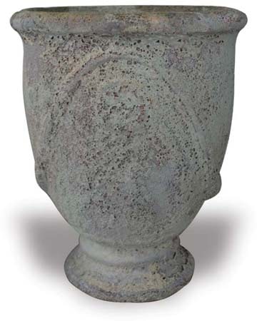 Coral anduze urn