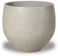 Costa ro cement belly pot, grey