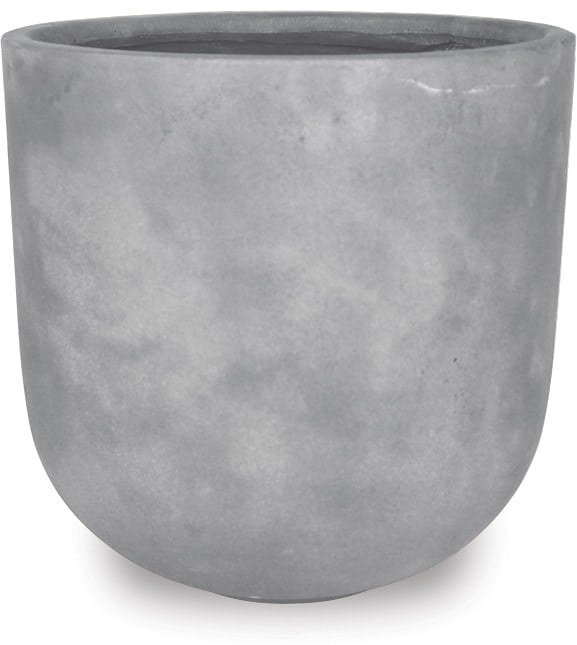 Costa round planter, grey