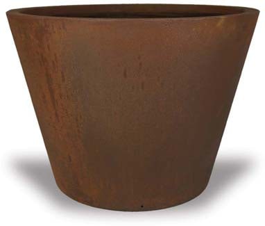 Costa round tapered planter