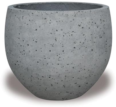 Dique belly planter, grey