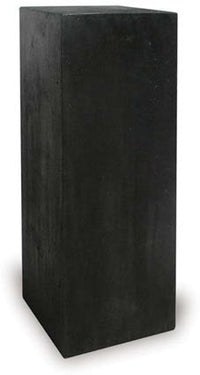 Dique pedestals planter, black