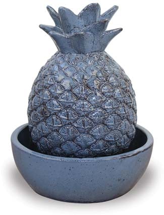 Flor fountain, blue
