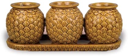Flor tray pot, honey
