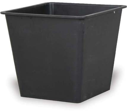 Hoja plastic insert square pot