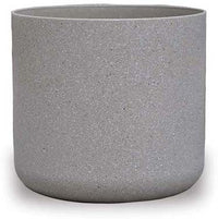 Hoja round pastic pot, sand