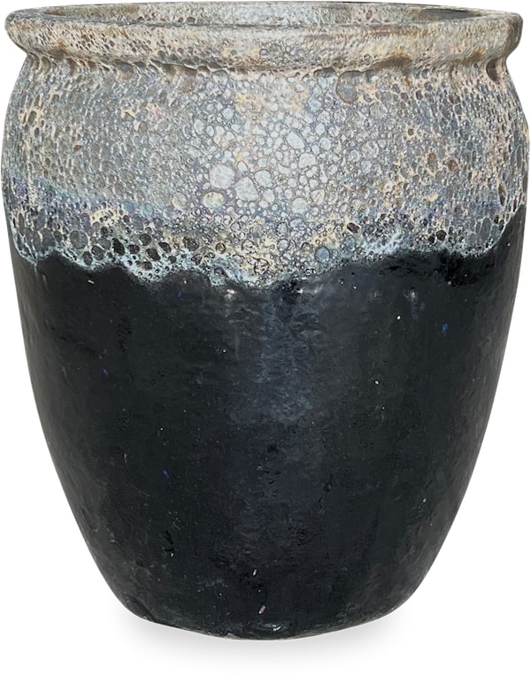 Horno anguilla egg planter, black