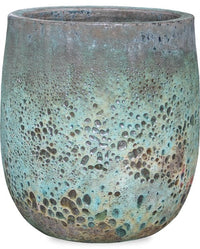 Horno barbados planter, green