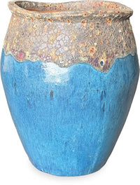 Horno caldera jar, blue