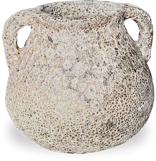 Horno low jar with handles