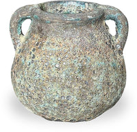 Horno low jar with handles