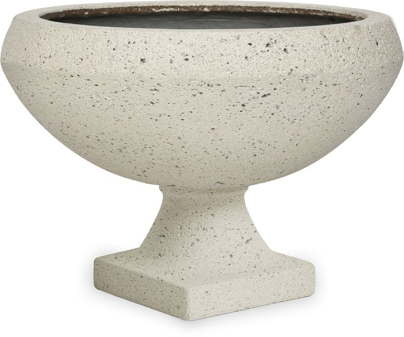 Jade kafa pedestal bowl