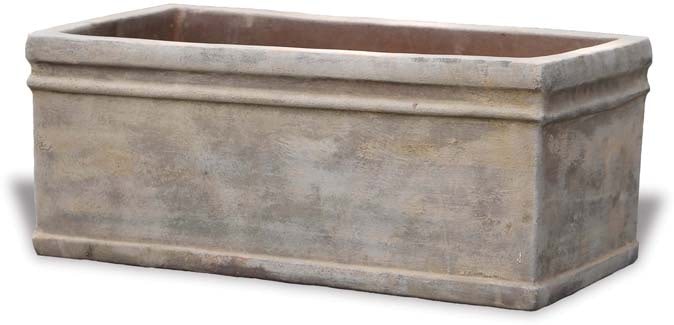 Loma rectangular planter