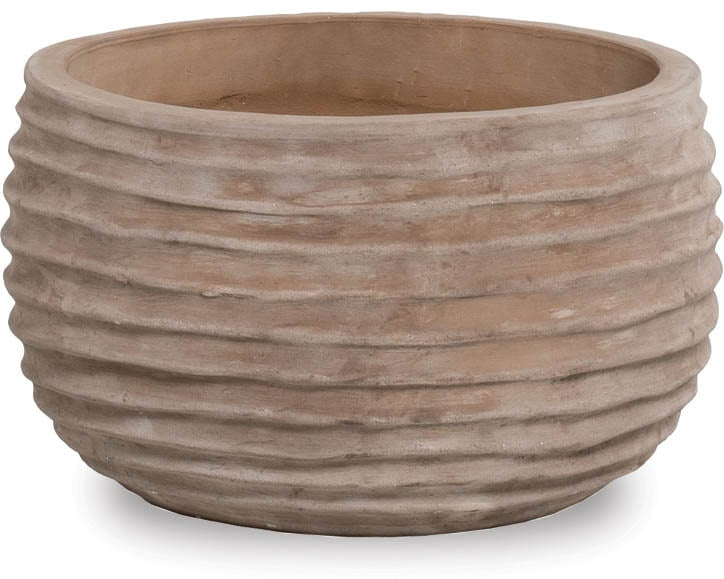 Loma short rippled planter