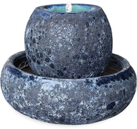 Mar ball tabletop fountain with LED light