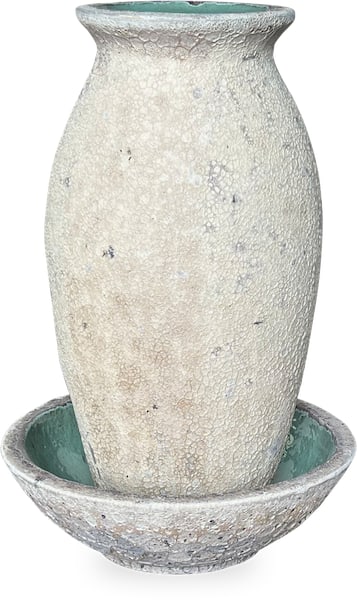 Mar puna fountain, white