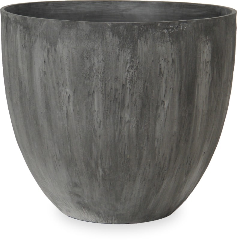 Marea belly planter, charcoal