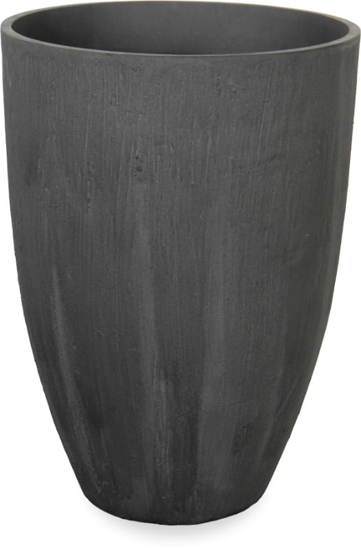 Marea tall egg planter, charcoal
