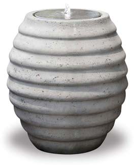 Mesa high shape fountain with LED light