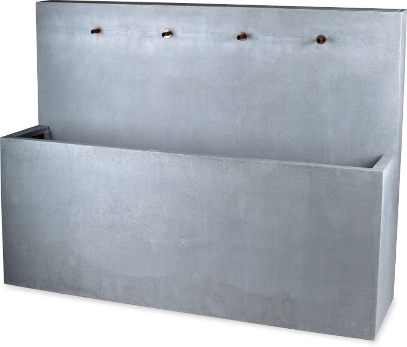 Mesa linear fountain, grey