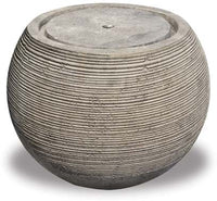 Mesa medium ball fountain with LED light