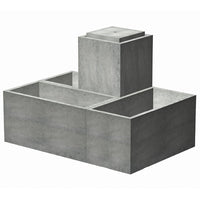 Mesa rectangular planter