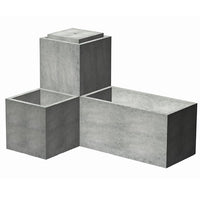 Mesa rectangular planter