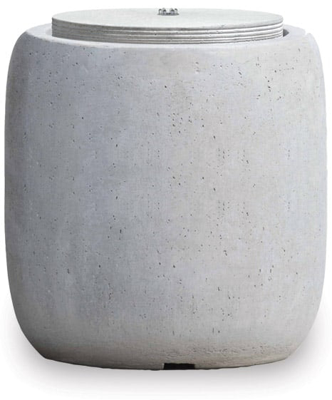 Mesa short LED light fountain