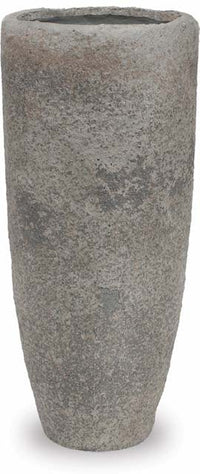 Niebla tall round planter