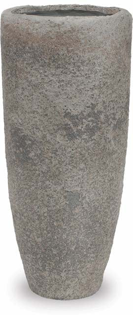 Niebla tall round planter