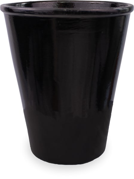 Noche luxe planter, black