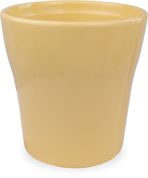 Noche silhouette planter, yellow