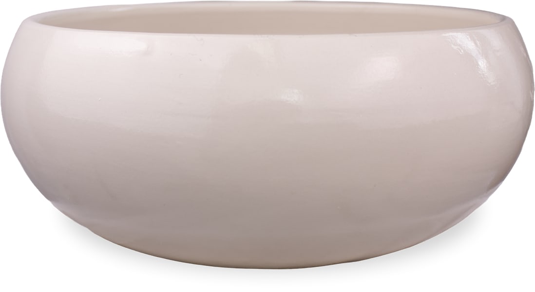 Noche soleil planter, cream